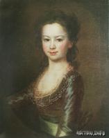 Левицкий Д.Г. Портрет М.А. Воронцовой. 1780-е г. Государственный Русский музей.